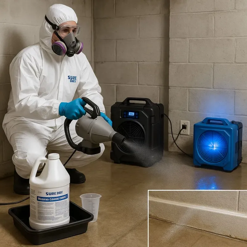 Sanitization and Odor Removal process in Woodbine, NJ