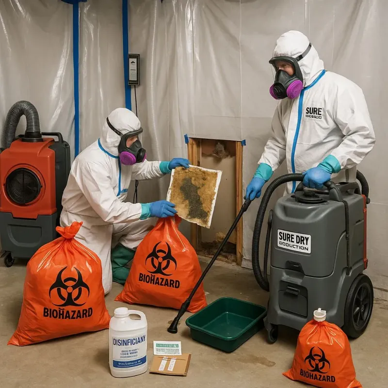 Contaminated Water Handling Protocols process in Woodbine, NJ